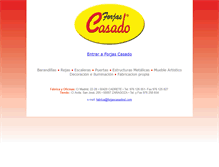 Tablet Screenshot of forjascasado.com